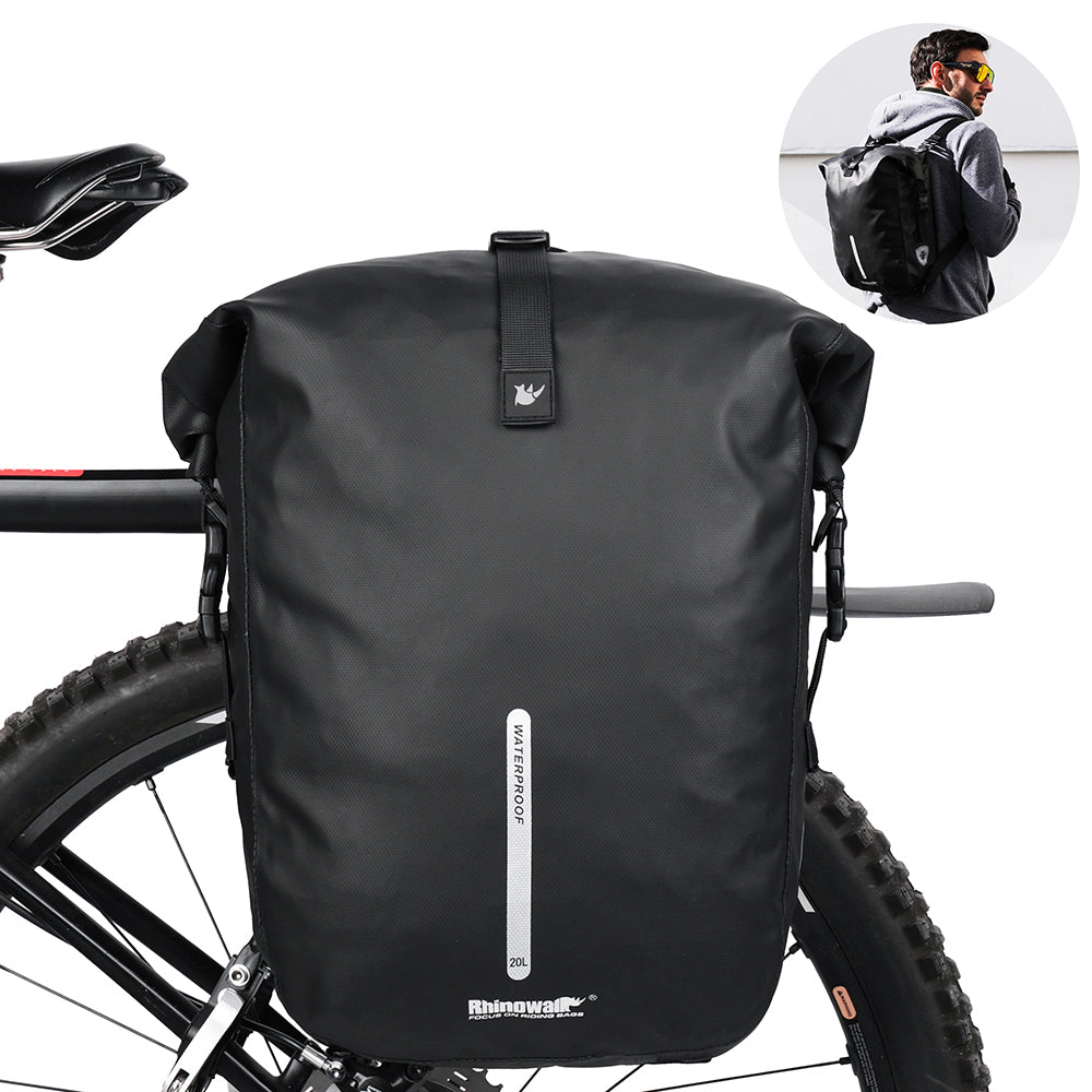 Rhinowalk Wasserdichte Fahrradtasche 20L
