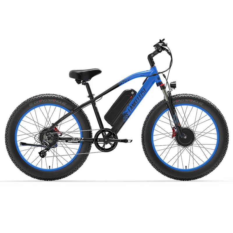 Vélo électrique MG740 plus 2000W avec double moteur, Fat Bike 26x4.0 elcykel
