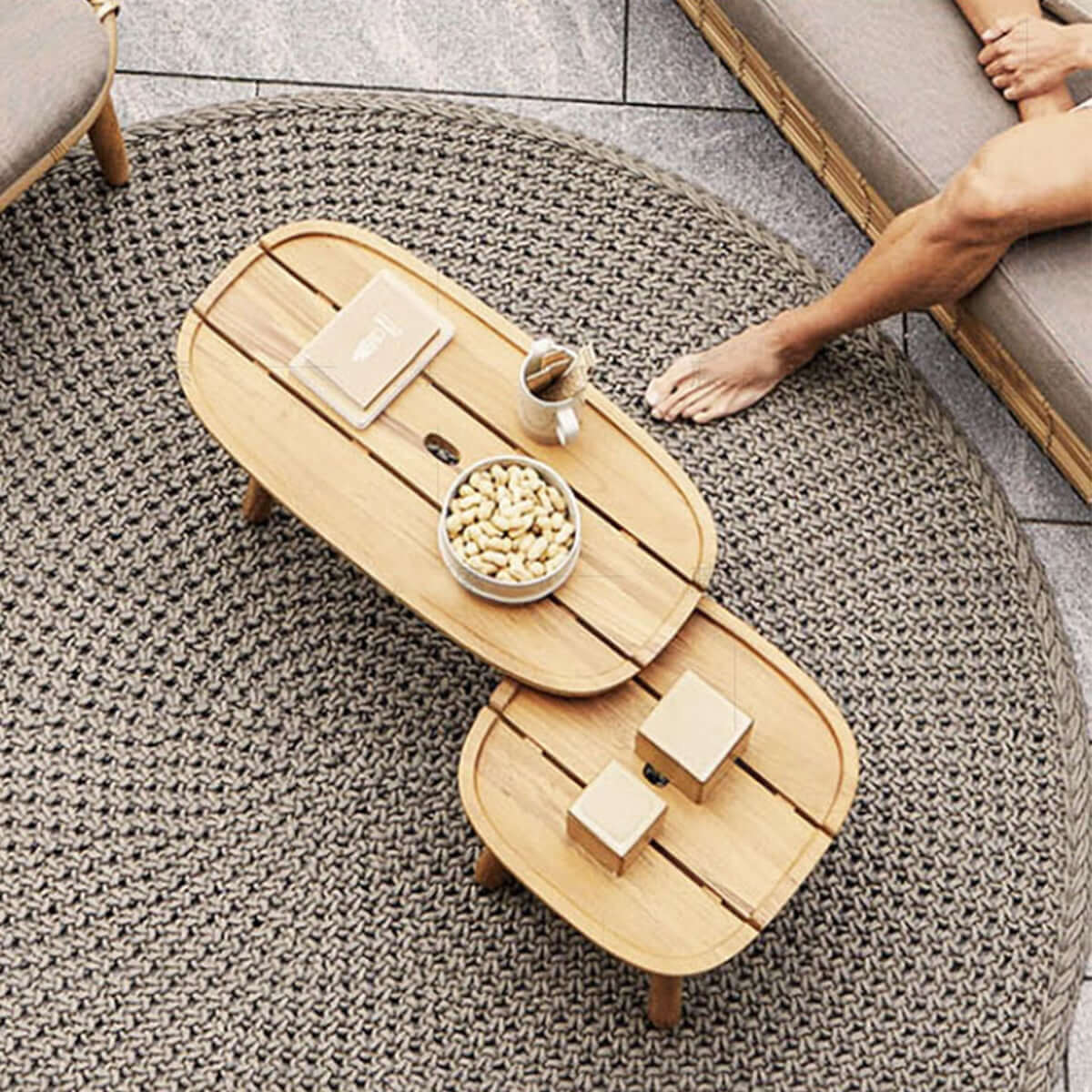 Billy Resort Wooden Coffee Table
