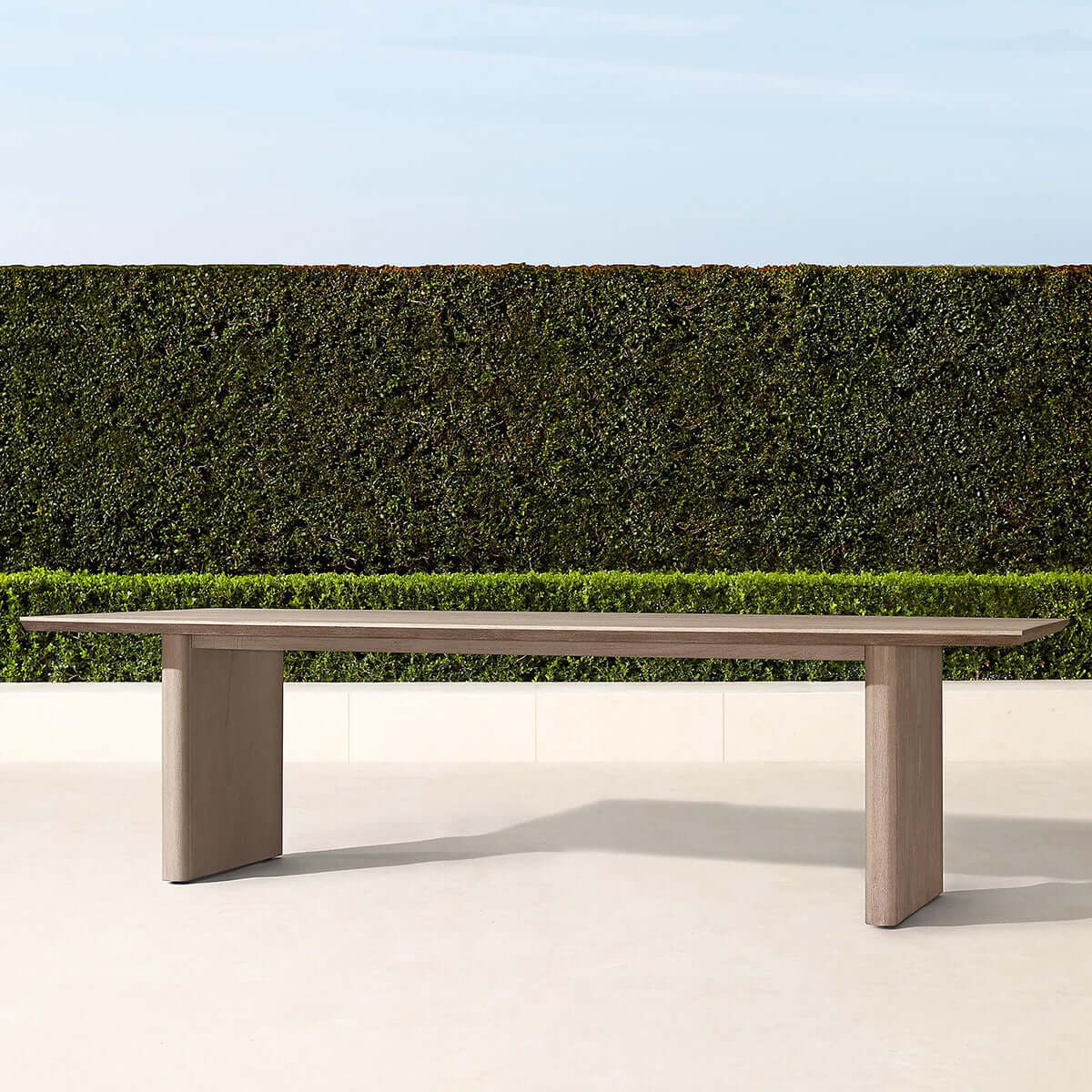 Bruce Paneled Teak Long Table