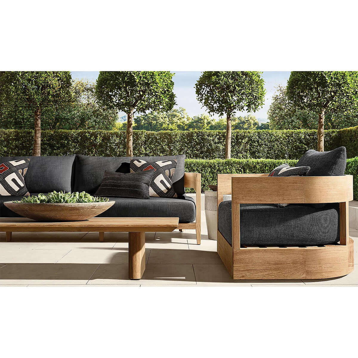 Bruce Rectangular Teak Coffee Table