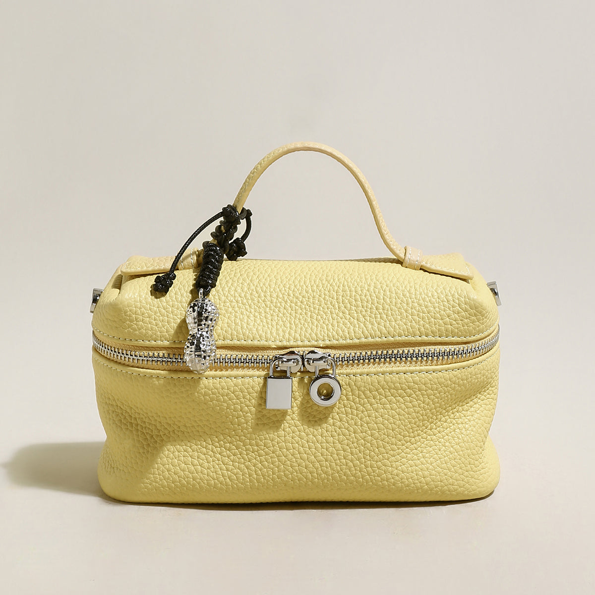 Leather Mini Cosmetic Travel Bag