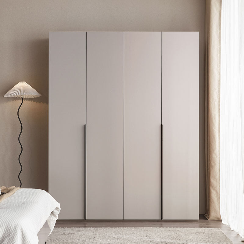 MOE Grey 4 Door Wardrobe