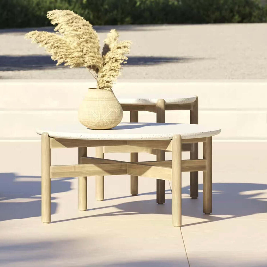 Monte Round Sand Coffee Table