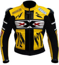 MOTORCYCLE R1 LEATHER RACING JACKET - XXXXL