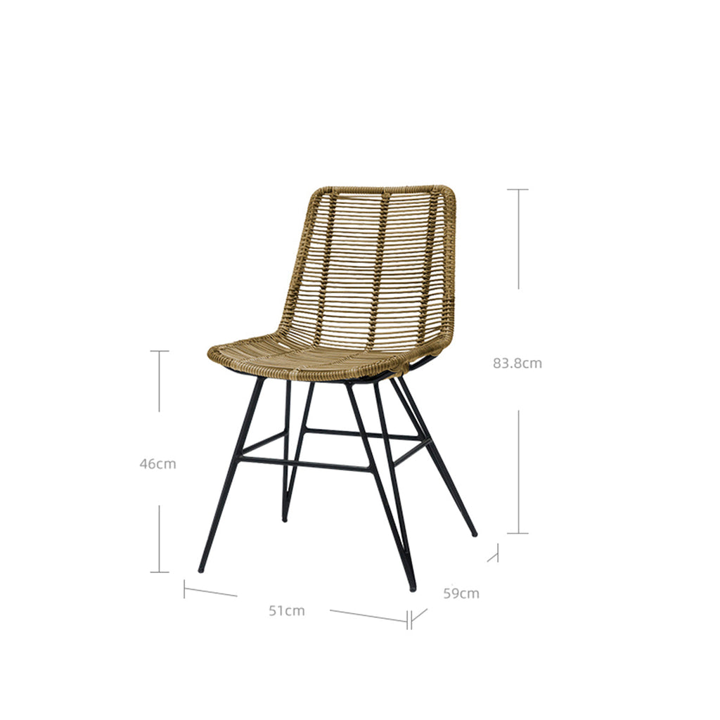Nicara Rattan Dining Chair