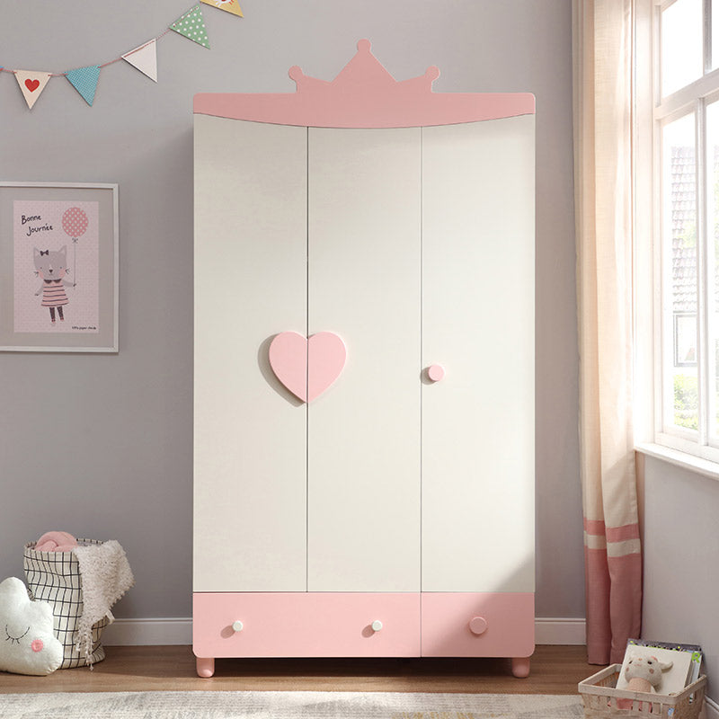 Princess Isabella Pink Wardrobe Cabinet
