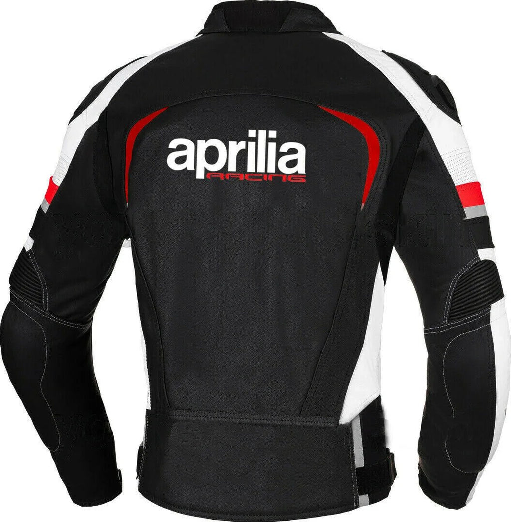 APRILIA MOTORCYCLE LEATHER RACING JACKET